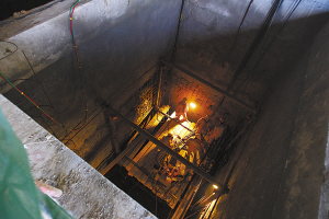 长春地铁1号线3年施工得挖7个30米竖井